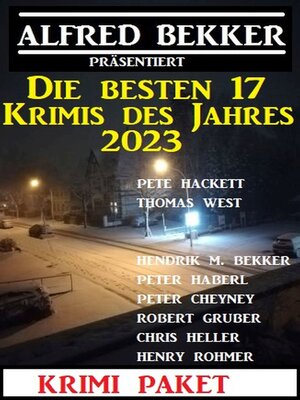 cover image of Die besten 17 Krimis des Jahres 2023